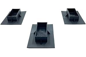 MR. SHRINKWRAP 3-Pack of Bottom Caps for Shrink Wrap Installation Support Poles