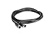 Hosa MID-303BK MIDI Cable, 5-pin DIN to Same, 3 Feet