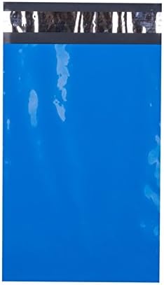 Oknuu Poly Mailers – 12 x 15.5-inch Blue Poly Envelopes – Pack of 25 Mailing Bags for Shipping – Durable and Non-Tear Mailers – Plastic Shipping Bags – Self-Adhesive 2.5 Mil Envelopes
