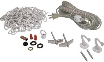 18' Ceiling Fan Swag Kit - White