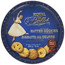 Royal Ballet Galletas Danesas de Mantequilla, 454g : Amazon ...