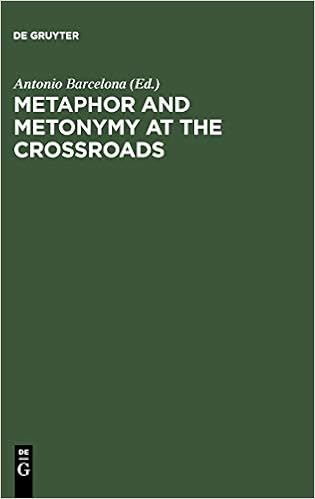 metaphor and metonymy at the crossroads
