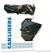 Boardwalk Liners 088-2423L C-24 x 23 Light Blk Perferated Coreless Rolls