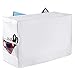 Addicted DEPO Sewing Machine Cover with Convenient Pockets - Protective Quilted Dust Cover Pro - Universal for Most Standard Singer & Brother Machines | Rodi's (White)