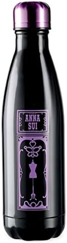 Anna Sui + Starbucks Stainless Steel S'well Swell Water Bottle 17oz Black Purple