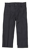 Biermani Kids Boys Flat Front Slim Dress Pants