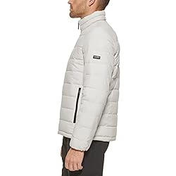DKNY Men's Jon Quilted Stand Collar Puffer