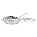 Cuisinart MCP22-30HCN Multiclad Pro Triple Ply 12-Inch Handle and Cover, Non-stick Skillet w/Helper