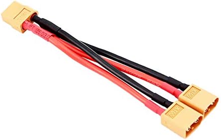 BDHI 3pcs XT60 Parallel Battery Connector 2-Male to 1-Female Adapter Cable for RC Multicopter Quadcopter(BDHI-31) - Image 4