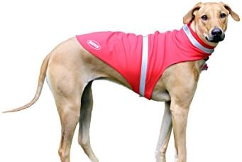 Reflective Dog Vest - 1000 ft visible - Micro fleece waterproof fabric - Hunting vest, Dog Raincoat, Dog Sweater, Dog Fleece Blanket, Night walking. Lightweight, Breathable, Wind Proof