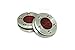 HIFROM 2pcs 25g Red Golf Weights Replacement Putter Red