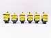 AFTRYOUGO Minions Mini Squishy 6 Pack