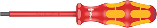 Wera 05004665001 5 x 80 mm "164i VDE" Insulated Screwdriver for Hexagonal Socket Screws - Silver