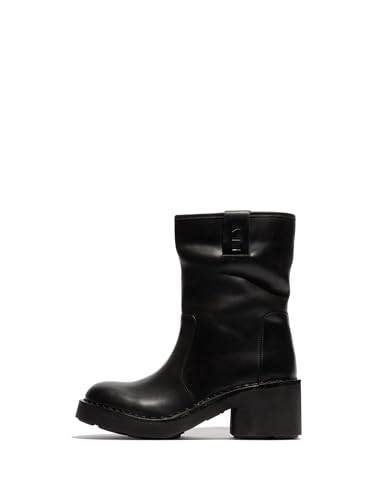 Fly London NECH193FLY, Fashion Boot Mujer, Black, 35 EU
