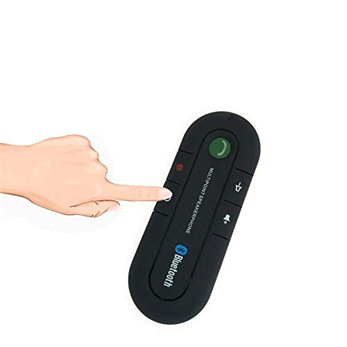 MeiBoAll Car Bluetooth Receiver Kit, Bluetooth 4.1 Hands-Free Wireless Talking Music Player Speakerphone Car Sun Visor Audio System - Thumbnail 3
