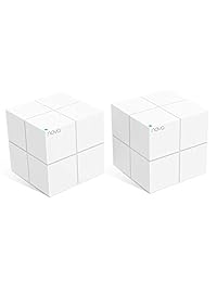 Tenda Nova Sistema WiFi de malla para el hogar   sustituye a extensores Gigabit AC WiFi, correa doble, funciona con  Alexa, Smart Home, hasta 43.1 ft² ft. Cobertura (MW6 2 PK).