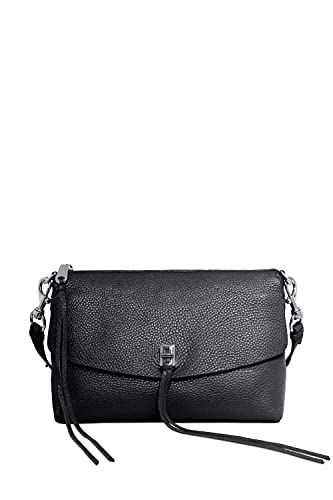 Rebecca Minkoff Darren Top Zip Shoulder Black 2 One Size