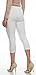 Extra Soft Capri Leggings with High Waist - 20 Colors - Plus (One Size fits Most (XS - XL), White)