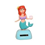 KODORIA Solar Powered Dancing Toy Bobbling Dancing Toy Car Desk Decorative Ornament Kids Children Birthday - Blue