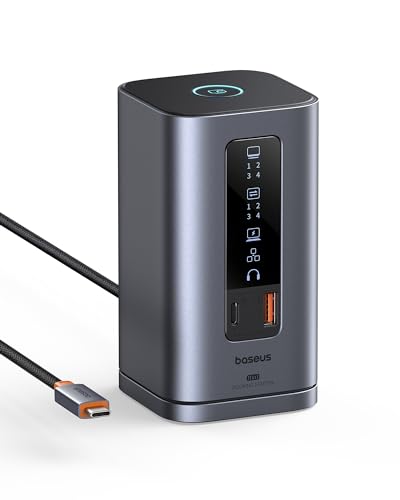 Baseus Docking Station Spacemate Series 11-in-1 3 Monitore
