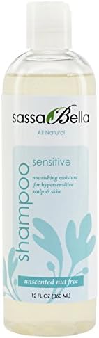 Sassa Bella Shampoo - Sensitive - Unscented Nut Free - 12floz