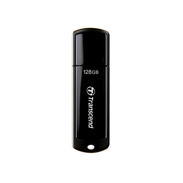 Transcend 128GB JetFlash 700 USB 3.1 Gen 1 USB Stick TS128GJF700, Schwarz