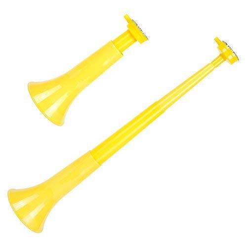Robelli Giant Big Telescopic Yellow Musical Horn Prop