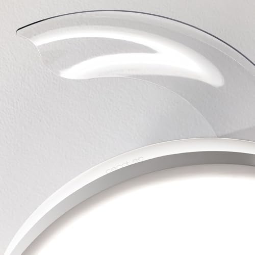 Ventilador de Techo con Luz Energysilence Aero 4300 Invisible White. 35W, 6 Velocidades, Aspas Retráctiles, Mando a Distancia, Temporizador, Luz Led Integrada, Intensidad Lumínica Regulable