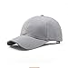 Unisex Polo Baseball Hat,Crytech Cotton Classic Plain Adjustable Ballcap Low Profile Dad Cap Sun Visor Hat for Women Men Outdoor Running Cycling Hiking Golf (Gray)thumb 1