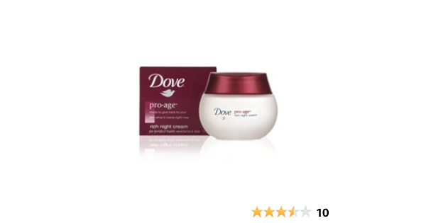 dove pro age body cream