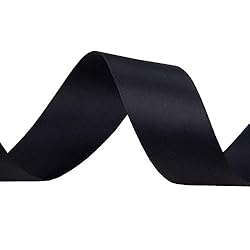 VATIN 1 inch Double Faced Polyester Satin Ribbon
