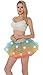 Women LED Tutu Light Up Neon Rainbow 5 Layered Party Dance Tulle Skirt Rainbow