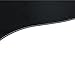 KAISH Jazz Bass J Bass Pickguard fits USA/Mexican 4 String Fender Jazz Bass Black 3 Ply