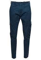 Superdry Mens Core Cargo Trousers, Belt Loops, Zip