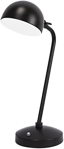 Pakfung LED Desk Lamp, 7W Classic Metal Table Reading Lamps, Stepless Dimmable Office Modern Desk Light with Memory Function, Vertical Adjustable