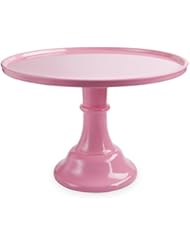 True Fabrication Melamine Cake Stand One Size Pink