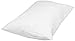 Amazon Basics Queen Pillowcase with Zipper, 100% Cotton Hypoallergenic, Pillow Protector, White (31 x 21 Inches), Pillows Not Included