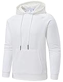 Tyhengta Mens Casual Hoodies Pullover Fleece Hooded