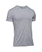 Under Armour Men's Core Crew Undershirt, True Gray Heather/Stealth Gray, X-Large