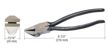 8-1/2" Drop Jaw Glass Break Pliers