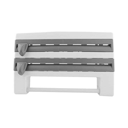 Maexus Multifunctional Home Kitchen Film Sauce Bottle Storage Rack Paper Film Rack