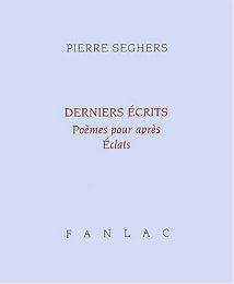 Derniers écrits