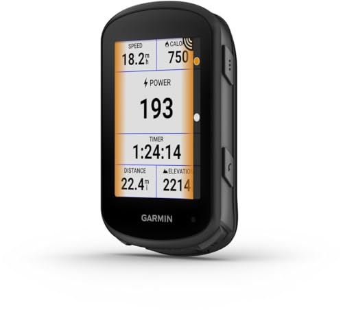 Garmin Edge 540 - EU Central + West, GPS-Fahrradcomputer mit Tastenbedienung, 2,6 Zoll Farbdisplay, Europakarten, umfassenden Leistungsdaten, bis zu 26 Std Akkulaufzeit