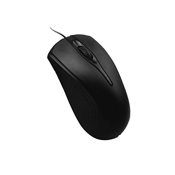 CiT Wired USB Keyboard & Mouse Combo, Ergonomic Design, UK Qwerty Layout, Windows Compatible, Plug and Play Technology…