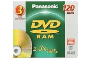 PANASONIC DVD-RAM Disc for Video Recording - LMAF120LU/ 3