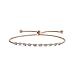 DIFINES Redbarry Marquise Shaped CZ Diamond Paved Adjustable Chain Bracelet for Women Girls, 2 Colors, Gift for Love, Thanksgiving, Christmas Year