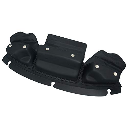 WOWTK Windshield Bag, Three Pocket Batwing Fairing Pouch fits for