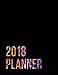 2018 Planner: Titanium Rainbow Print | Weekly Monthly Planner with To-Do Lists (Color of the Year Co by Nifty Notebooks
