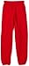 Soffe Big Boys' Sweatpant, Red, Medium