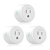 Smart Plug TanTan Mini Smart Socket Wifi Outlet, Work with Alexa and Google Home, No Hub Required, Remote Control your Devices, ETL and FCC Listed 3 Pack
